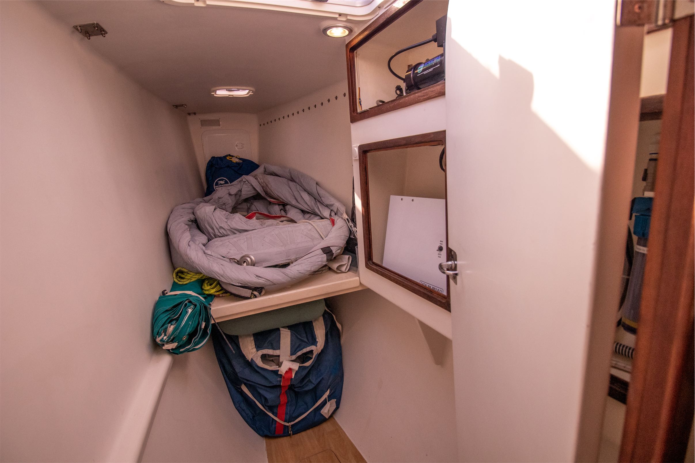  Port Forward Cabin, Sail Locker 