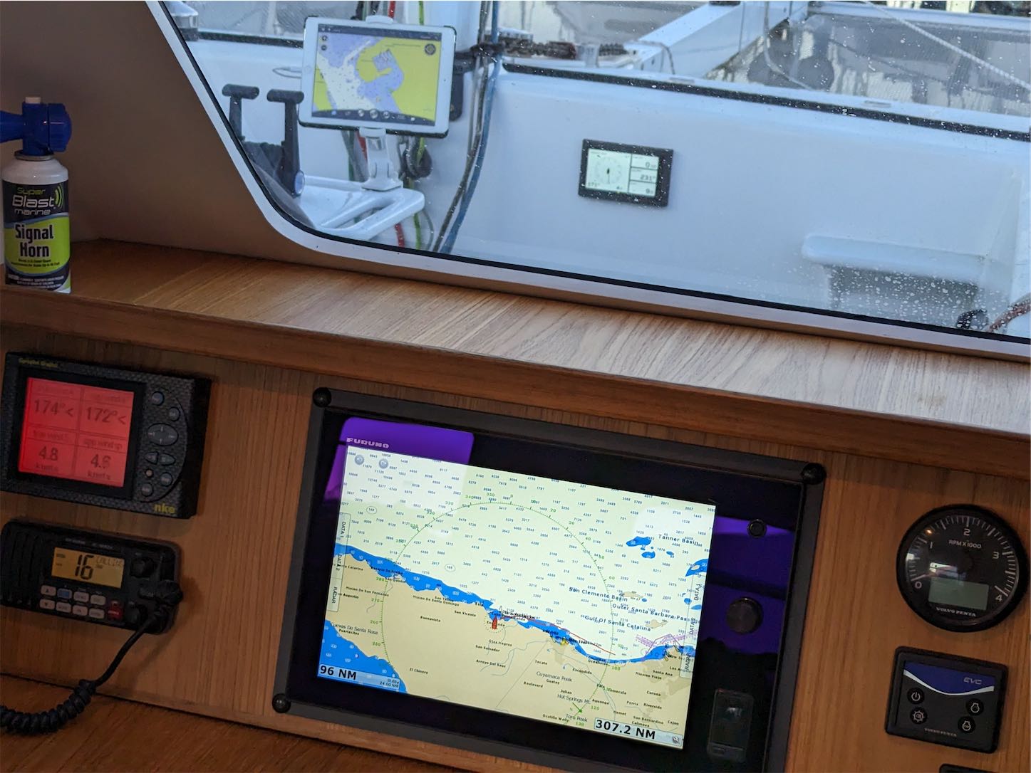  Instruments from Pilothouse Helm 