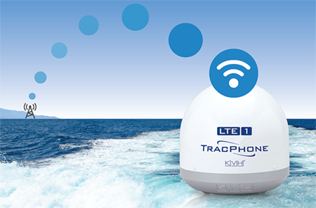  KVH LTE-1 Cellular Data Antenna with Onboard Wireless Network. NEW 2022 